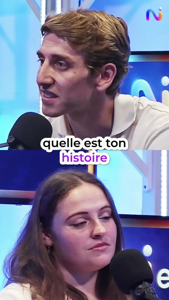 Échange naturel pendant une émission Neptune Media
